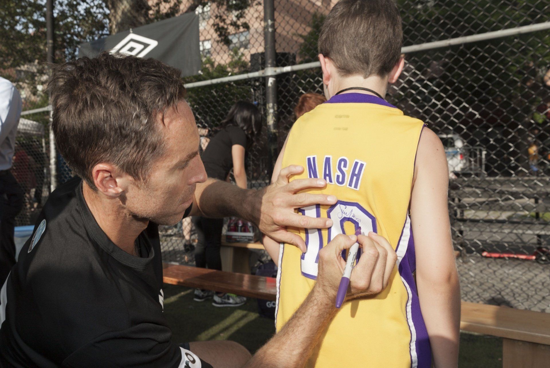 steve nash autographe
