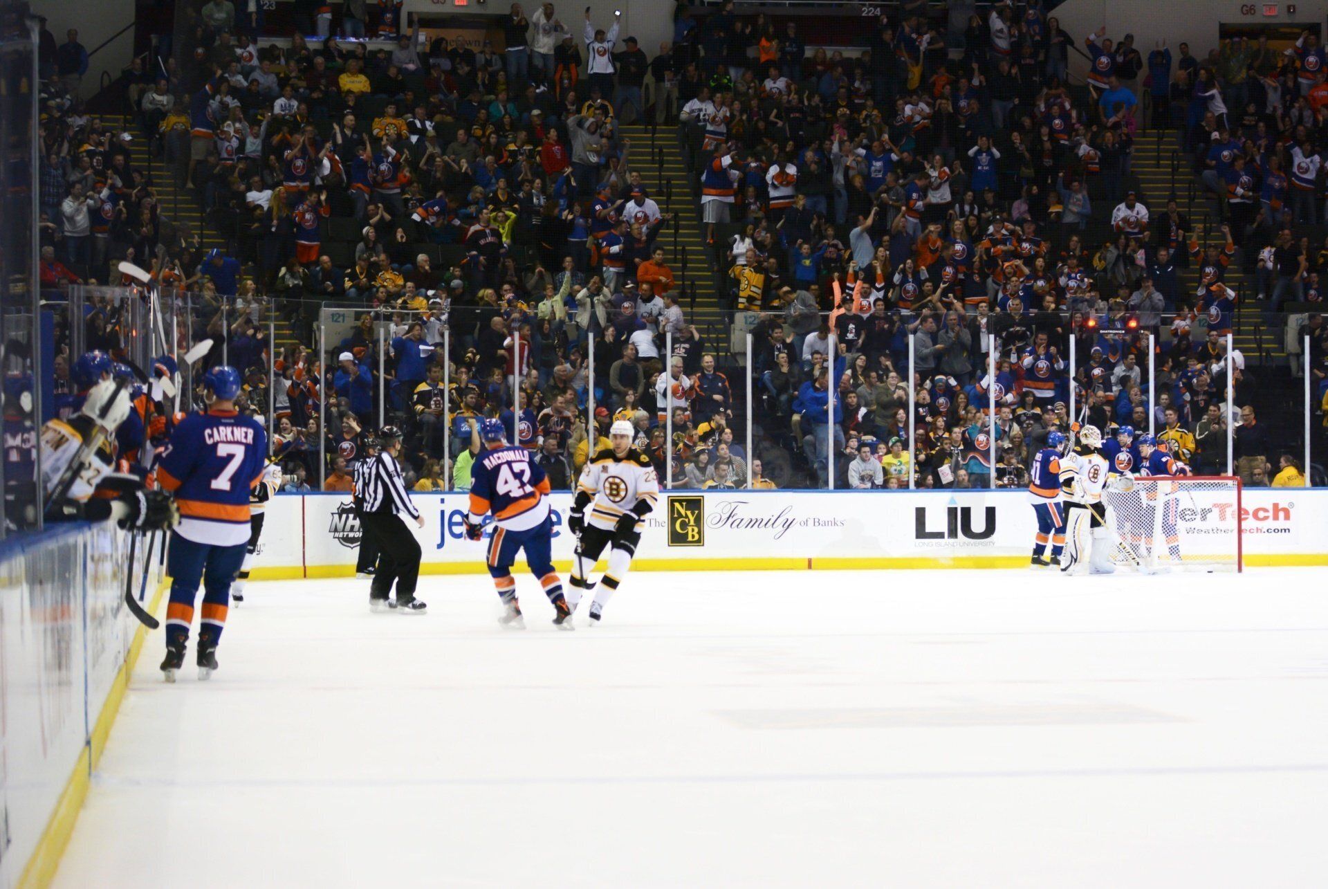 assister a un match de hockey